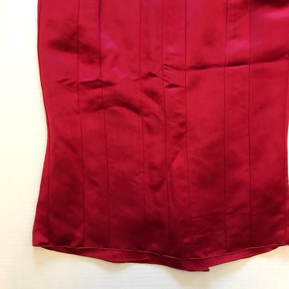 Lanvin red silk pencil skirt, make offer - Picture 8 of 8